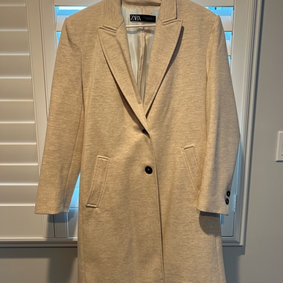 Zara cream trench coat - Picture 3 of 3